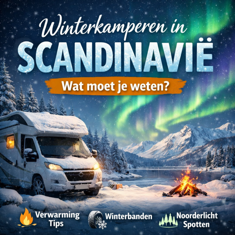 Winterkamperen in Scandinavië